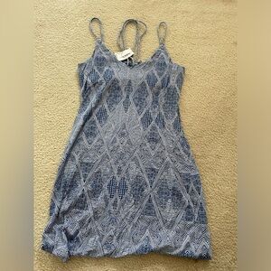 Tart dress size Medium blue and white color